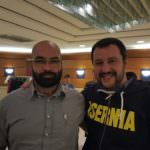 Ivanantonio Evangelista Con Matteo Salvini