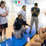 Un time-out di coach Mimmo Sabatelli