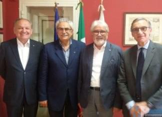 Il Sindaco d’Apollonio e il Presidente Coia insieme a sostegno del credito
