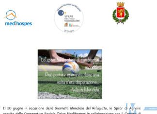 Giornata mondiale del rifugiato 2018: Lo S.P.R.A.R. di Agnone organizza “il match dell’amicizia”