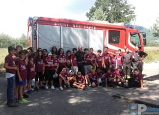 Ragazzi protagonisti a Pozzilli con ‘Anch’io sono la Protezione Civile’, I Vigili del Fuoco in congedo di Venafro promuovono il campo scuola