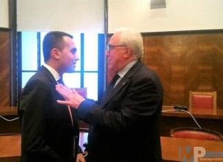 Regione, L’assessore Mazzuto a Roma ha incontrato il Ministro Di Maio