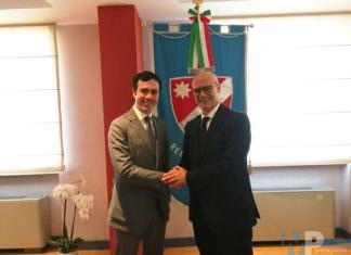 Congresso mondiale ebraico, visita istituzionale del portavoce Fabio Perugia