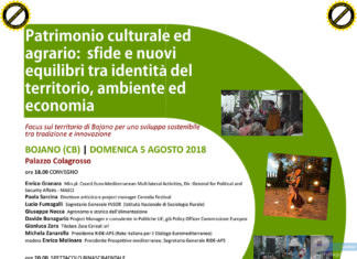 A Bojano focus sul territorio per uno sviluppo sostenibile in una prospettiva Euro-Mediterranea