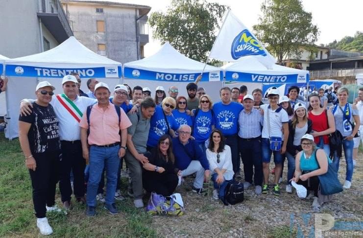 Pontida – Presenti Toma e delegazione Lega Molise. Salvini: ‘Europee referendum tra noi ed elite Ue’.
