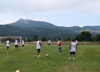 Vastogirardi: al via la preparazione atletica al Di Tella. Tutta la squadra agli ordini di mister Farina. Crudele: “Siamo carichi e concentrati”.