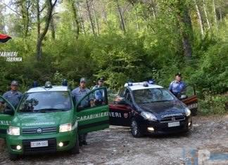 Isernia – Abbandono di rifiuti e deturpamento del territorio i Carabinieri denunciano due persone
