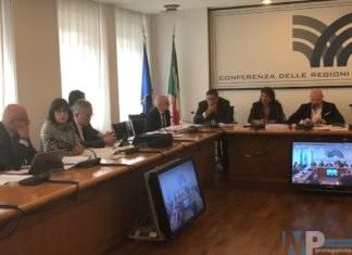 Bando periferie, Toma relatore in Conferenza delle Regioni