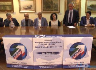 Niro ad Isernia – Si rafforza l’area di centro con il nuovo gruppo consiliare dei Popolari per l’Italia