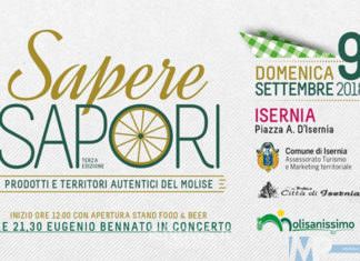 Isernia – Sapere e Sapori terza edizione domenica 9 settembre