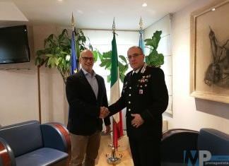 Campobasso, Palazzo Vitale: Il presidente Toma incontra il generale Carlo Cerrina