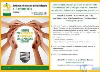 Settimana Nazionale della Dislessia, l’AID a Isernia organizza incontro genitori-docenti