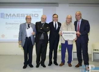 Ermanno D’Andrea riceve il premio Maestro della Meccanica, l’imprenditore capracottese riceve il prestigioso riconoscimento