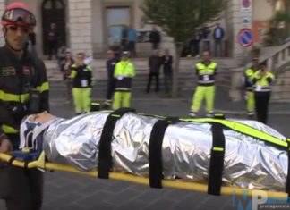 Isernia – Protezione Civile e Vigili del Fuoco in esercitazione.