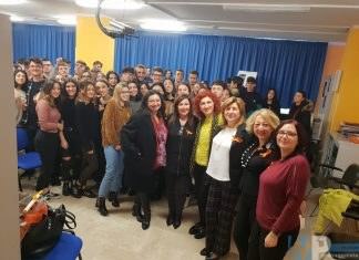 Violenza contro le donne, la consigliera Calenda incontra i ragazzi del Liceo Scientifico-Classico “Majorana-Fascitelli”.