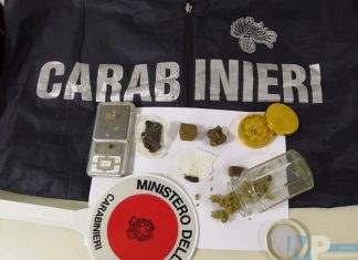 Carabinieri: a Isernia egiziano segnalato per possesso di marijuana