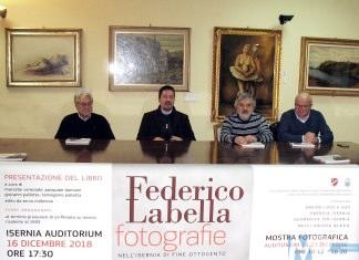 Comune di Isernia, un libro ed una mostra su Federico Labella