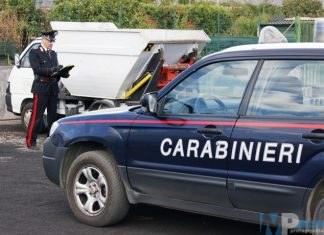 Isernia . Carabinieri in azione sicurezza sui luoghi di lavoro. Forestali, caracassa auto abbandonata, sanzionato il responsabile