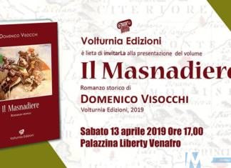 In tantissimi alla Palazzina Liberty di Venafro per la presentazione de “Il masnadiere”, primo lavoro letterario del dirigente scolastico Domenico Visocchi.