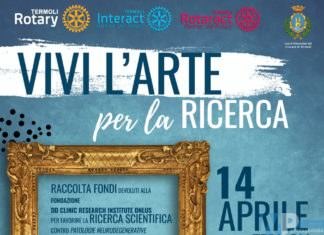 Termoli,“Vivi l’arte per la ricerca”: al via l’evento del Rotary Club