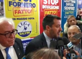 Campobasso – Il vicepremier Matteo Salvini a Campobasso