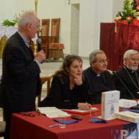 FOTO GIORNALISTA RITA CARLA CODISPOTI -PRESENTAZIONE DEL LIBRO 29 APRILE 2018 NELL’ANTICA CATTEDRALE DELLA CITTA’ DI BOJANO