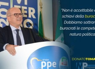 Unità, trasparenza, moderazione: da Viterbo Toma traccia le linee del buon governo