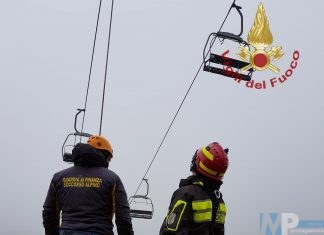 Salvatagggio su funivia – Esercitazioni a Campitello Matese