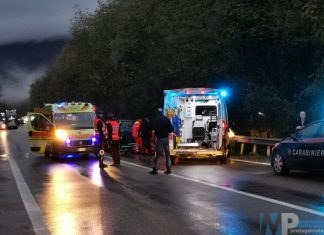 Un morto e tre feriti nel grave incidente di domenica, sulla statale 17 presso territorio di Pettoranello di Molise.