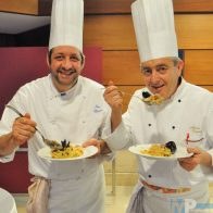 Pino Marino e Adriano Cozzolino chef Dora