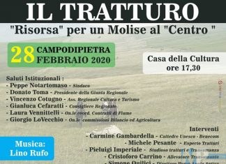 Il “ Tratturo “ per un Molise al “ Centro “, convegno a Campodipietra