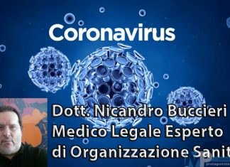 Coronavirus – La parola all’esperto. Presente e futuro della peste 2020 dal Dott. Nicandro Buccieri