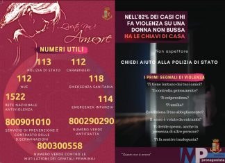 Polizia di Stato di Isernia – 8 marzo 2020:“Questo non è amore”