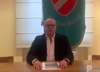 Regione Molise – 20 Marzo 2020. Il Presidente Toma aggiorna i dati del contagio in regione.