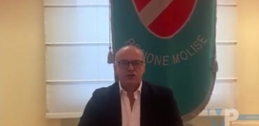 Regione Molise – 20 Marzo 2020. Il Presidente Toma aggiorna i dati del contagio in regione.