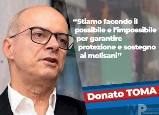 Toma: emergenza, si poteva fare meglio? Sicuramente. Ma abbiamo fatto tanto assumendoci tutte le responsabilità!