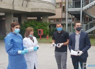 Gioventù nazionale Molise consegna 25 test sierologici per Covid al Veneziale di Isernia