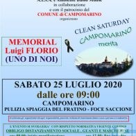 Locandina Campomarino merita – Clean saturday 25 luglio