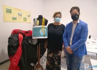 Borse con inserti di tombolo isernino, L’assessore kniahynicki visita la sartoria sociale sottosopra di ausonia