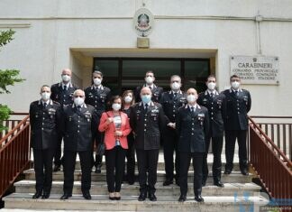 Il Prefetto della Provincia di Isernia, Dott.ssa Faramondi in visita al locale Comando Provinciale dei Carabinieri.