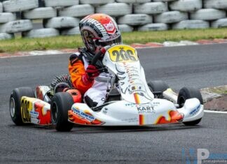 Doppia vittoria e Pole position per Gino Rocchio nel Campionato Italiano Aci Karting