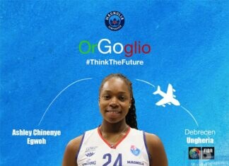 La Molisana Magnolia, per Ashley Egwoh un’estate vissuta da fiore… d’azzurro