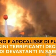 Inferno e apocalisse di fuoco_ immagini terrificanti degli incendi devastanti in Sardegna (BQ)
