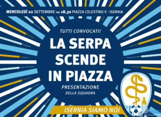 Presentazione ufficiale della squadra alla città – Isernia 22 settembre 2021