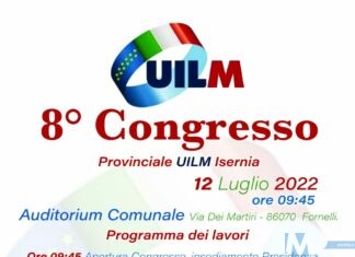 A Fornelli, l’8° Congresso Provinciale della UILM provinciale di Isernia.