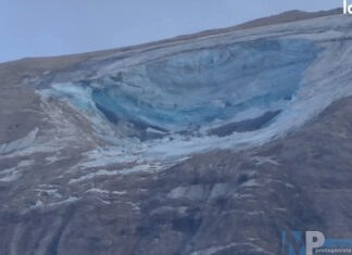 Tragedia Marmolata causata dalle alte temperature