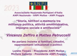 ANPI Santa Croce di Magliano, iniziativa in ricordo di Vincenzo Zefiro e Matteo Petruccelli