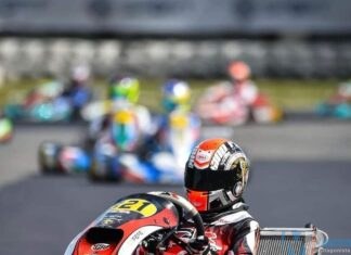 Piccoli campioni crescono. Il Molisano Gino Rocchio, pilota ufficiale di DR Racing Kart accademy e supported da Lamborghini squadra corse.