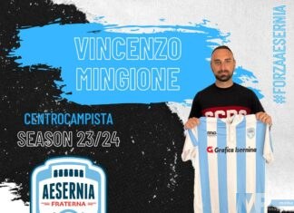 Calciomercato, bomba per l’Aesernia Fraterna: arriva Vincenzo Mingione