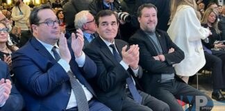 Traffico in tilt e folla oceanica a Pozzilli per accogliere l’ingresso di Patriciello nella Lega di Salvini